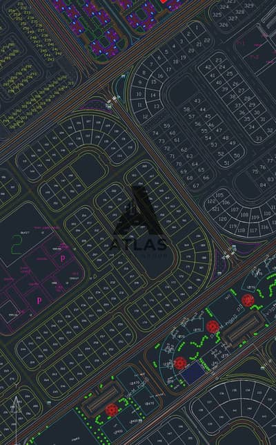 Land for sale in neighborhood 26 Spanish, Block 2, area 504 meters on the green area in October 6th