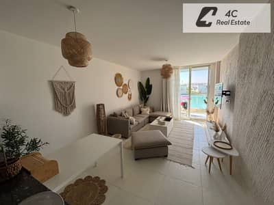 باقل من سعر الماركت استلم شاليه تشطيب كامل بالفرش والتكييفات ريسيل فوري فوكا باي الساحل الشمالي Crystal Lagoon View بتقسيمه مميزة جاهز للمعاينه والسكن