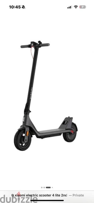 scooter xiaomi lite 4 second generation