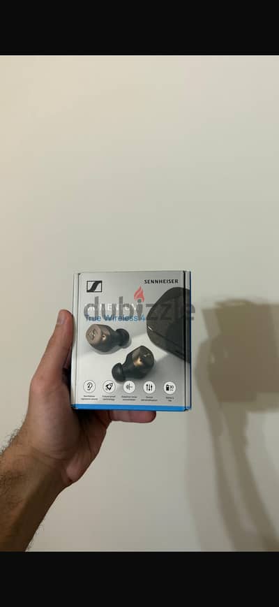 Sennheiser Momentum TW4 earbuds - Black Copper