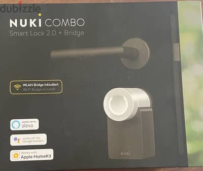 للبيع جهاز جديد قفل ذكي نوكي كومبو 2.0  (Nuki combo smart lock 2.0