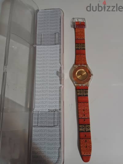 Brand New Swatch Skin "Pasang" Ultra-Thin Watch - Model SFK222