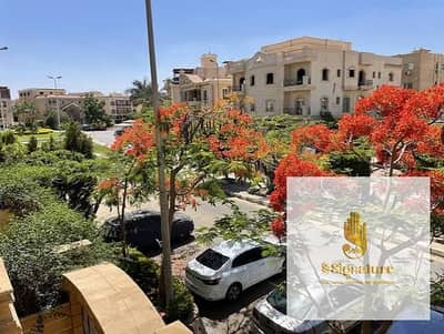 For sale: Semi-finished rooftop apartment in Al Yasmin Villas 4, New Cairo, immediate delivery, garden view
