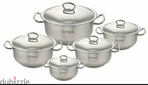Zinox new stainless steel pot set