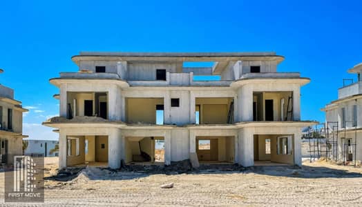 Fully Finished Town House for Sale with Immediate Delivery in Marseilia Beach 5, Ras El Hekma