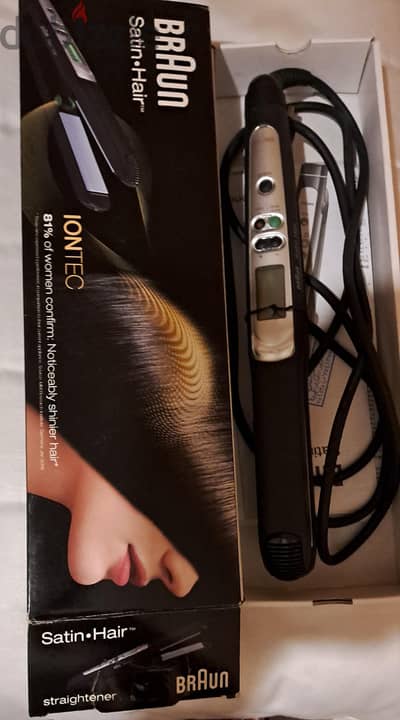 مكواة فرد الشعر Braun Satin Hair 7