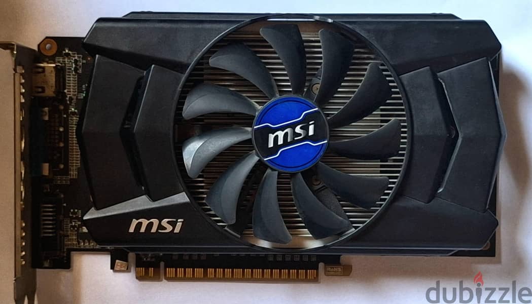 MSI NVIDIA GTX 750 TI 2GB - GDDR5 1