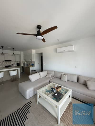 شاليه للإيجار في مارينا 1 مراسي | غرفتين وفرش جديد MARASSI NORTH COAST
