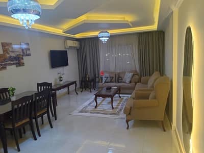 Furnished apartment for rent in Madinaty Al-Rehab in a prime location