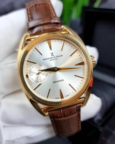 BERNHARD H. MAYER Mecanique Swiss Gold PVD