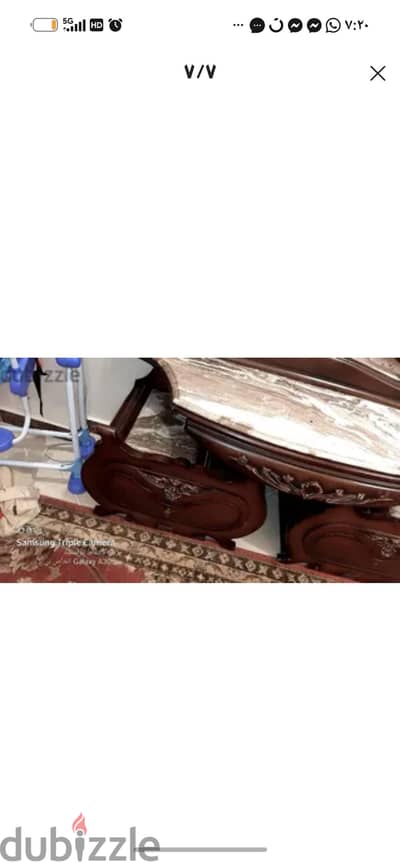 غرفة نوم كاملة خشب زان