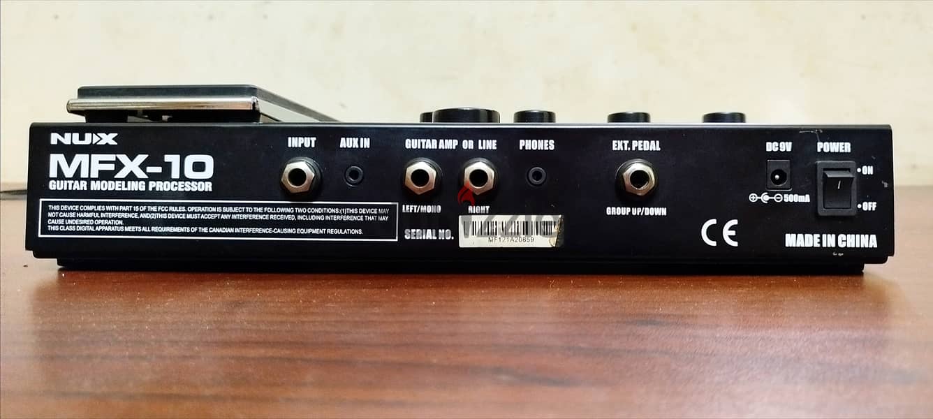 Nux Mfx-10 Multi effects 2