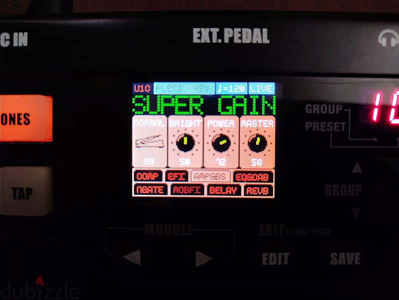 Nux Mfx-10 Multi effects 5