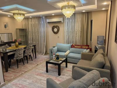 Apartment for sale, 89m space, Madinaty, special finishing with furniture, two bedrooms and two bathrooms, elevator near Strip Mall and Craft Zone
