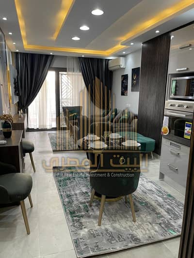 Apartment for Rent in Celia, New Capital | 74 sqm + 45 sqm Garden | Ground Floor | Fully Furnished | Fully Air-Conditioned