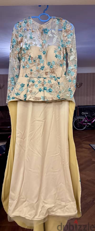 Engagement dress custom made