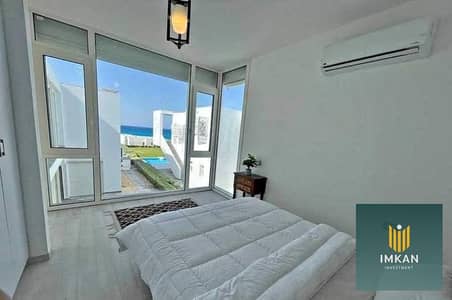 Fully finished chalet for sale—first row by the sea—at Glee Resort on the North Coast (developed by Tharaa Real Estate). Available with a 600,000 EGP Fully finished chalet for sale—first row by the sea—at Glee Resort on the North Coast (developed by Tharaa Real Estate). Available with a 600,000 EGP