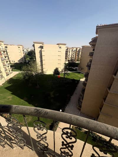 Apartment for Rent with Kitchen and ACs Garden View Near Avenue Mall and Gate 24 Phase 9 Al Rehab 2 First Settlement New Cairo