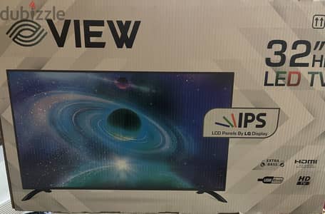 شاشة تلفزيون فيو مقاس32 بوصه DLED، بدقة HD