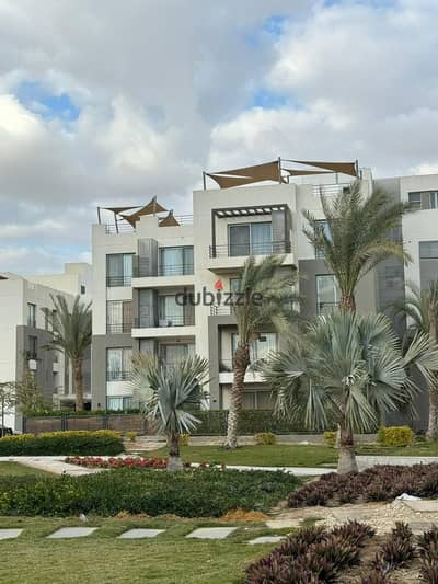 من بالم هيلز شقة متشطبة بجاردن بكمبوند ساكن و عايش بجوار حسن علام