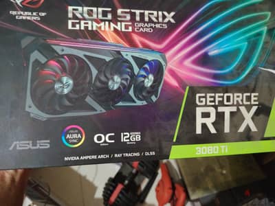 ASUS RTX 3080 Ti 12 GB للبيع أو للبدل ب RTX 5080