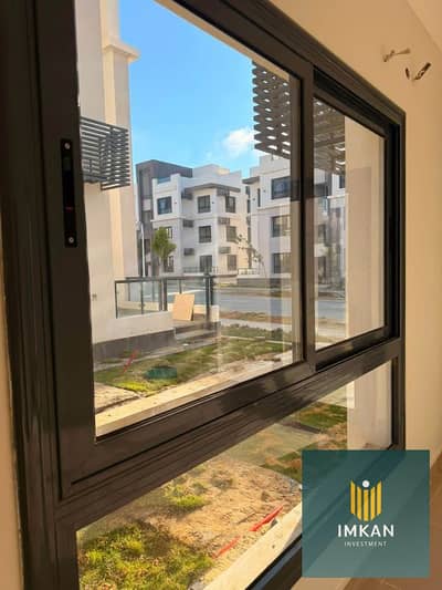 Ground floor chalet with garden for sale, sea view, with a 50% discount at the lowest price on the North Coast. Ready for viewing, fully finished, in