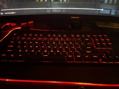redragon keyboard k552 kumara blue switch used like new