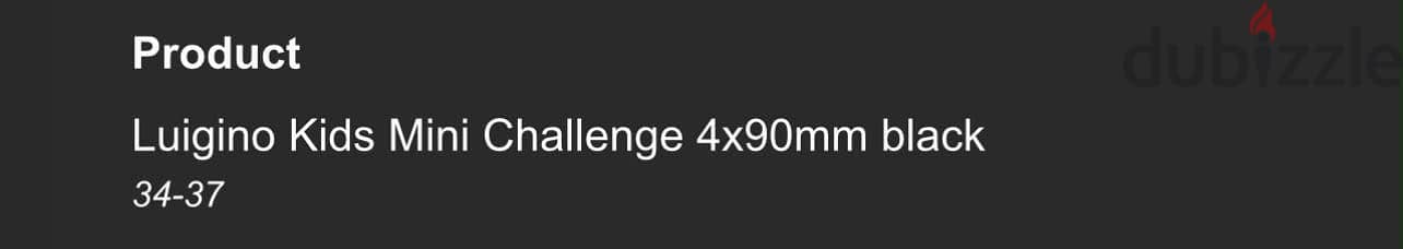 Luigino kids mini challenge