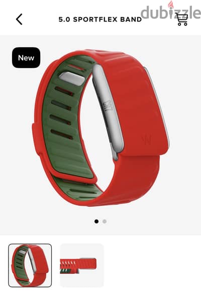 Whoop 5.0 strap CR7 Red