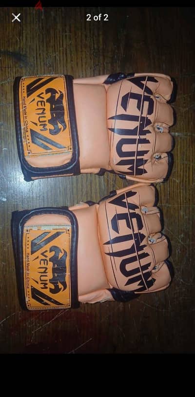 قفازات mma venum مقاس m