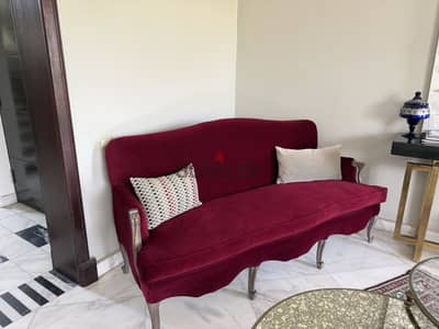 Sofa and 2 bergères