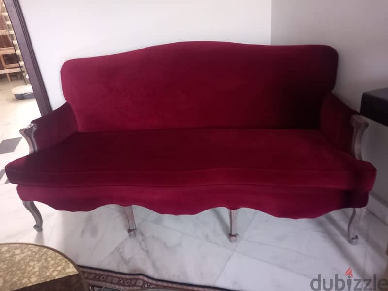 Sofa and 2 bergères 2