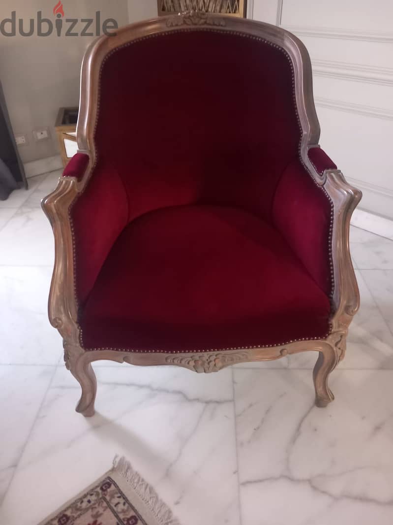 Sofa and 2 bergères 3