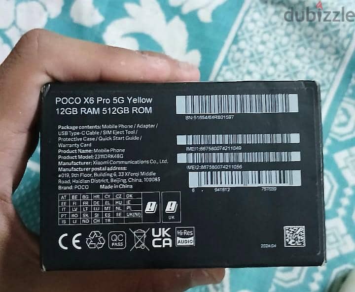 Poco x 6 pro 1