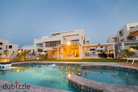 Two-bedroom chalet, fully finished, for sale with a down payment of only 770,000 in Hacienda Ras El Hekma.