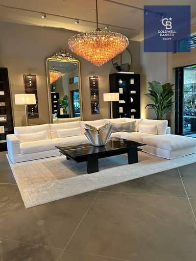 Own a ground floor apartment with a garden, modern finishing,  a distinctive view in the heart of New Cairo with only a 10%down payment at La Vistat
