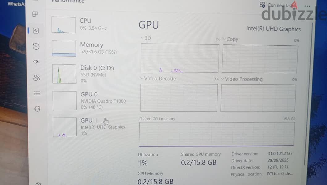 Dell Precision 7550 Workstation 9