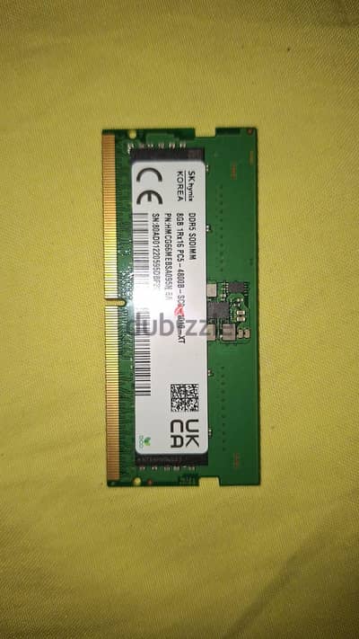 1X 8GB DDR5 4800 SODIMM LAPTOP RAM