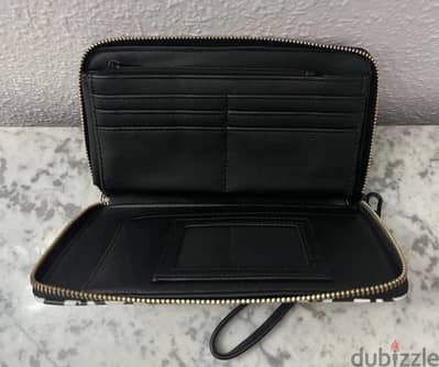 Original Betsey Johnson Heart Cheetah Wallet محفظة كبيرة حريمي