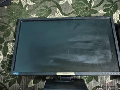 شاشتين 24بوصه للبيع ساسموسنج وديل