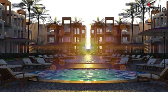 The lowest price for a chalet version with two rooms, a down payment of 450, and a payment of 35 thousand.
