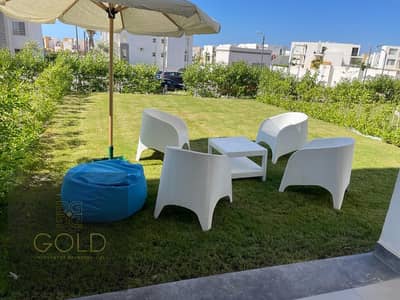 Chalet 2 bedrooms with garden for rent Amwaj Sidi Abdelrahman