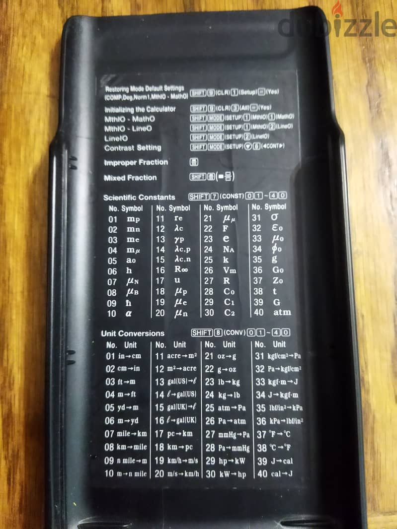 Casio fx-991 ES PLUS الة حاسبة اصليه 1