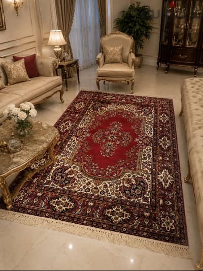 سجادة نبيتي كلاسيك صوف طبيعي تبريزي  مقاس ٢٣٠/١٦٠