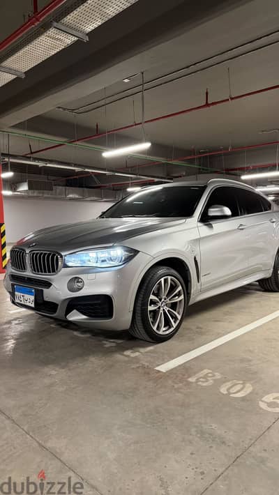 BMW X6 2018 Msport بدون اي ملاحظات