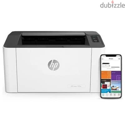 طابعة ليزر HP 107w wirless بحالة الزيرو تماماً - سبب البيع لعدم الحاجة