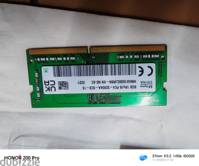 ram 16 giga - 2*8 ram laptop 1