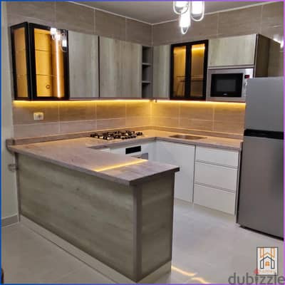 بالمتر المربع تنفيذ تصاميم المطابخ بخامات ضد المياه لعمر افتراضي طويل