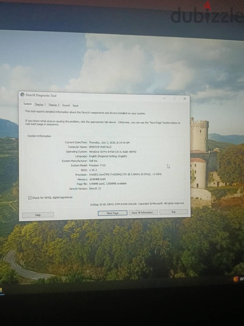 dell precision 7710 5