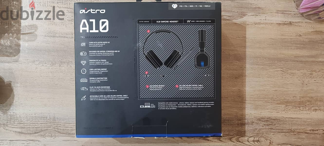 Astro A10 gaming headphones 1